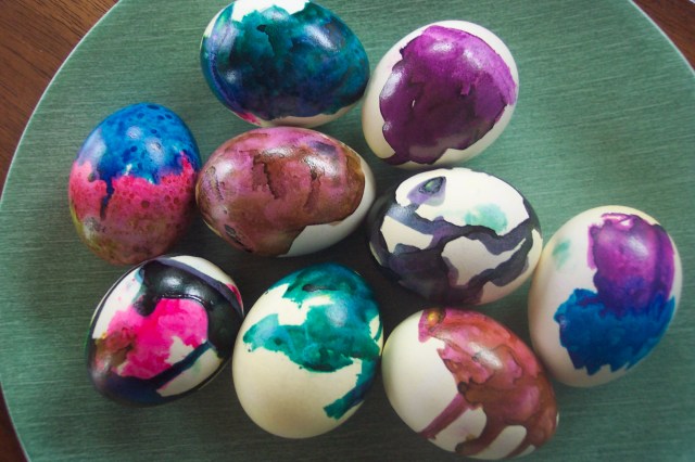 Eggs in 2008 done by the boys