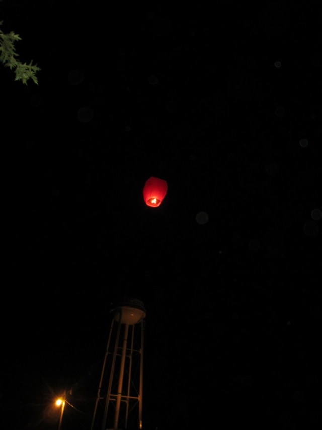 flying lantern